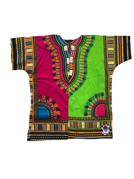 Hand Upcycled Duality Dashiki by Zealot