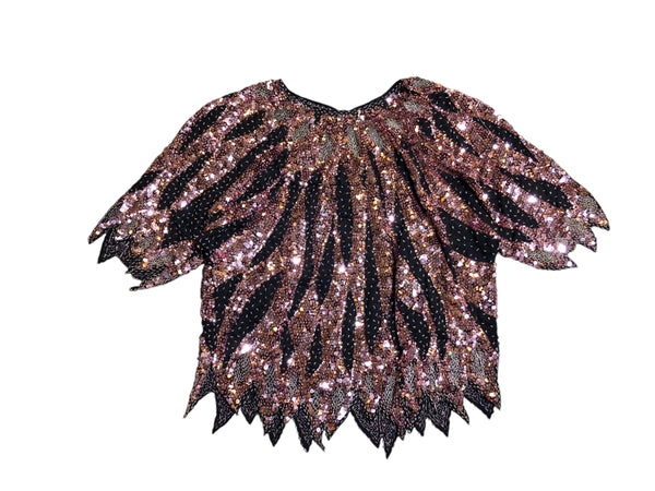 Vintage Sequin Top