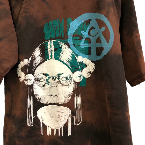 OOAK Striffolino Tie Die Collage Crew neck by Blim