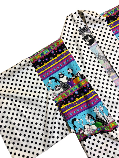 Few of a Kind Handmade Cat Dot Haori by Blim