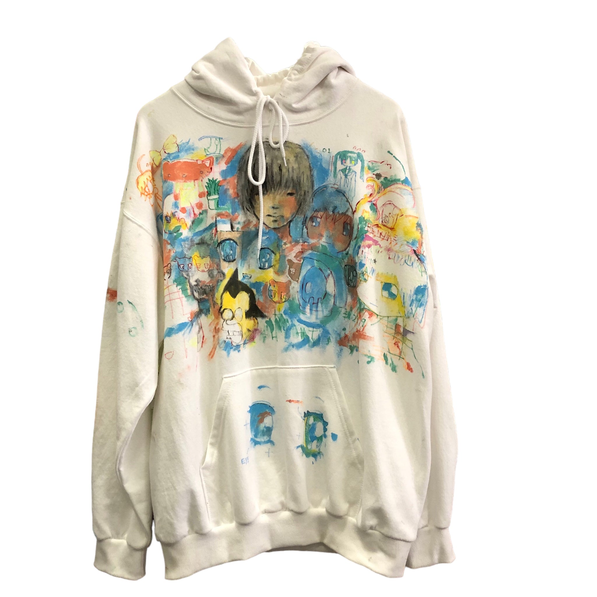 OOAK Hand Painted Hoodie by Kai x Blim