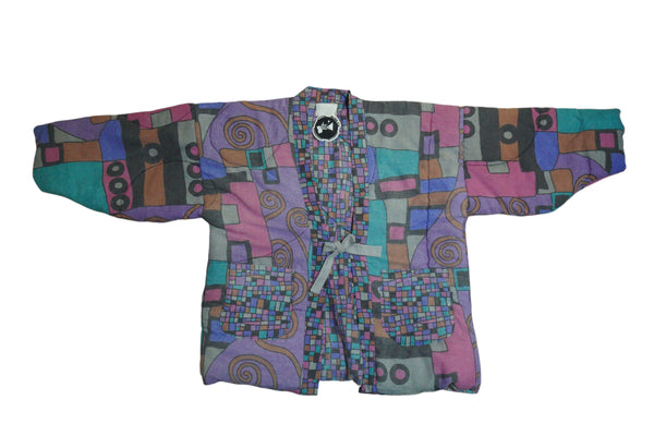 Handmade OOAK Abstract Hapi Coat