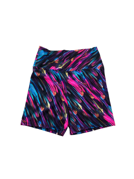 Blim Neon Printed Booty Shorts