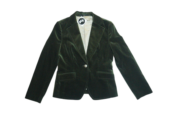 Ooak the Hermit Velvet Blazer by Tooth and Claw x Blim