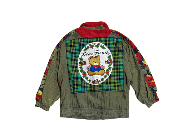 Embellished Vintage Teddy Jacket