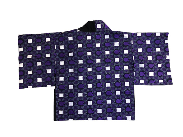 Few of a Kind Handmade Purple Print Haori by Blim
