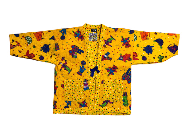 Handmade OOAK Clowncore Hapi Coat
