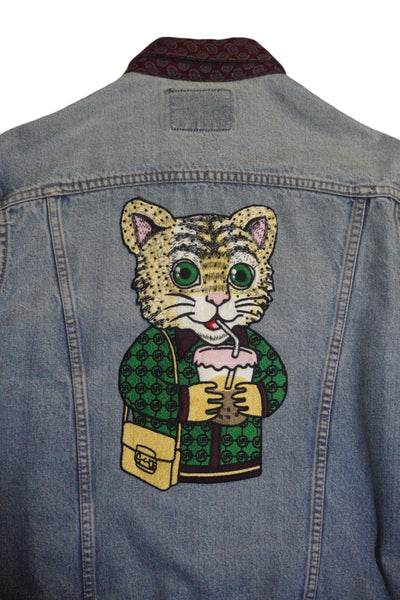 Vintage Embellished Denim Jacket