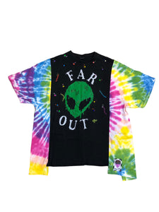 Hand Embellished Alien Dab Shirt by Zealot