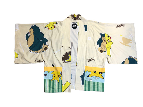 One of a Kind Handmade Pikachu Haori by Blim