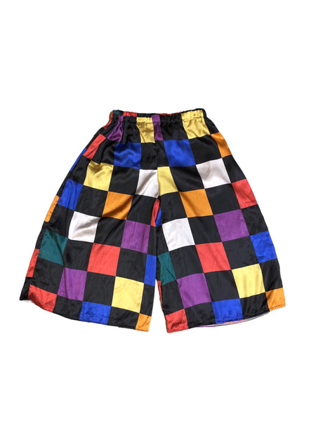 Candelicious Check Shorts