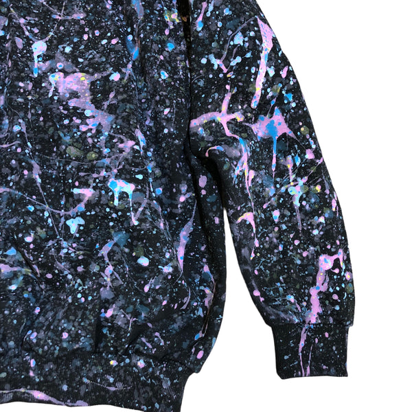 Hand Splattered Embellished Hoodie by Blim