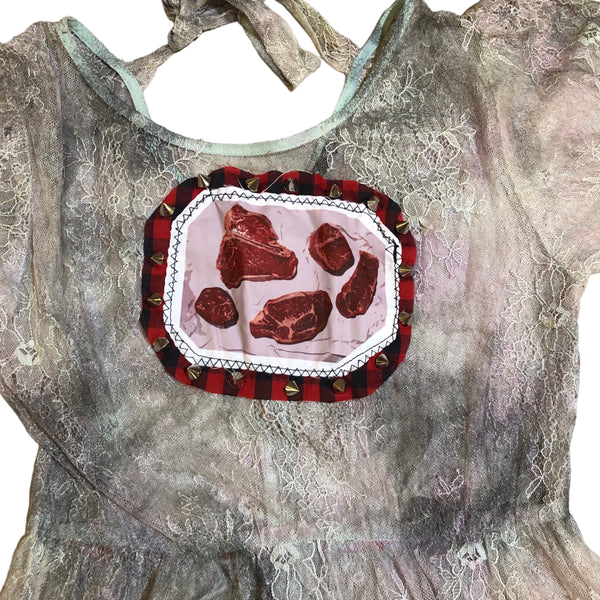 OOAK Meat Dress by Zealot