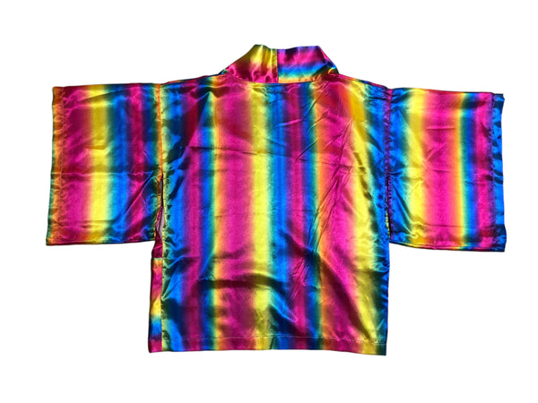 Few of a Kind Handmade Rainbow Shimmer Haori by Blim