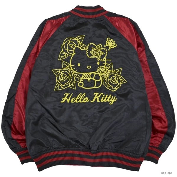 Hello Kitty Reversible Embellished Sukajan by Sanrio