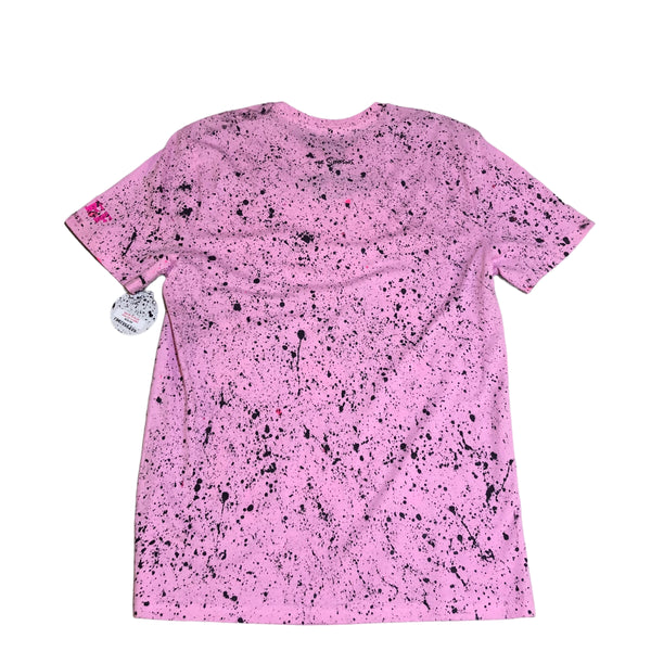 Hand Splattered Simpsons Short Sleeve OOAK