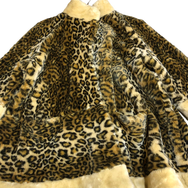 Vintage Leopard Fur Coat