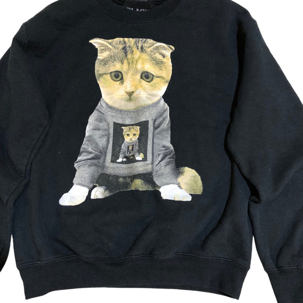 Meta Cat Crewneck Sweater