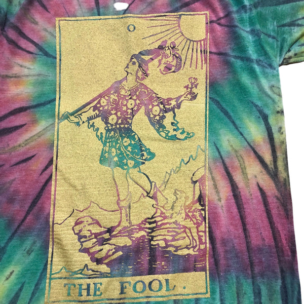 By Tooth and Claw for Blim “Red Green Yellow Tie Dye Gold Fool”
