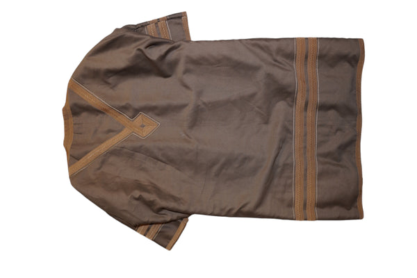 Vintage Quilted faux fur Robe