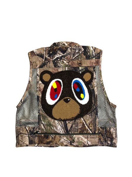 Embellished Real Tree Cargo Vest
