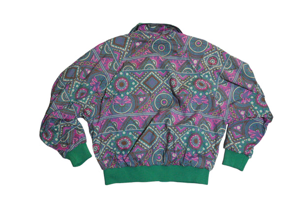 Vintage Reversible Abstract Pattern Jacket