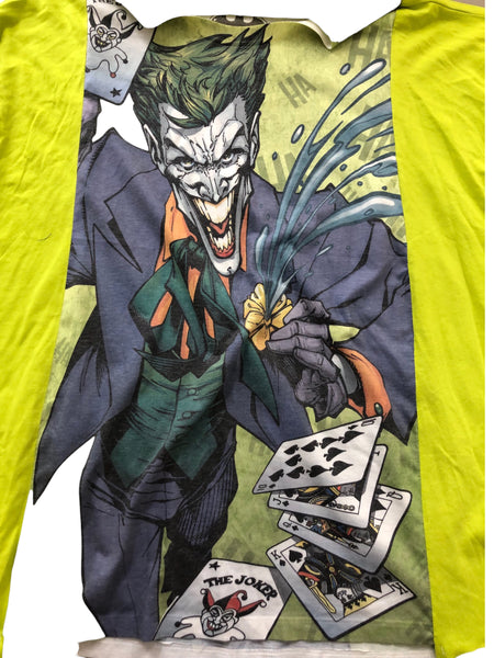 Upcycled Joker Long sleeve Shirt by Zealot