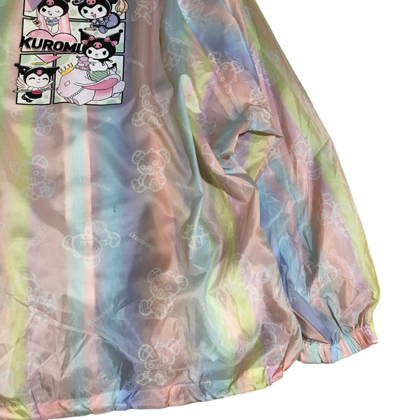 Pastel Rainbow Kuromi Wind Breaker