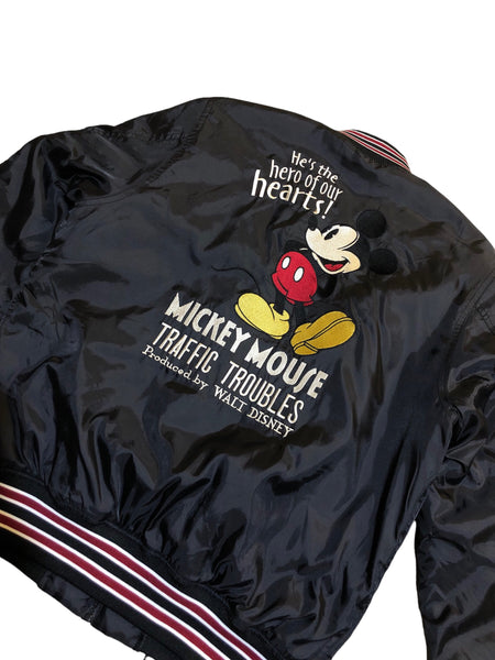 Vintage Mickey Mouse Bomber Jacket