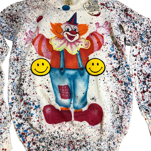 Clown Splatter Sweater by Blim x Jam Jams