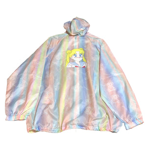 Pastel Rainbow Sailormoon Sun Wind Breaker