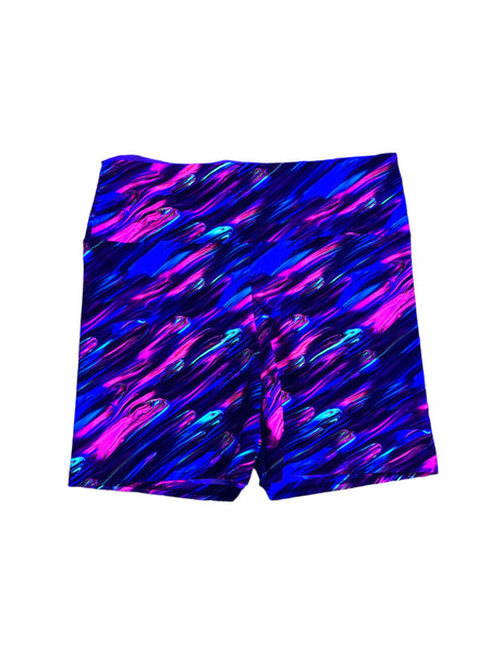 Blim Neon Printed Booty Shorts