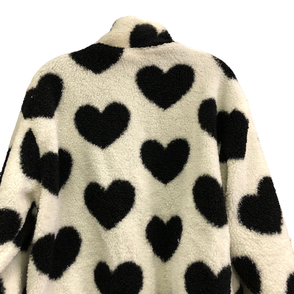 Black Heart Fleece 3/4 Jacket