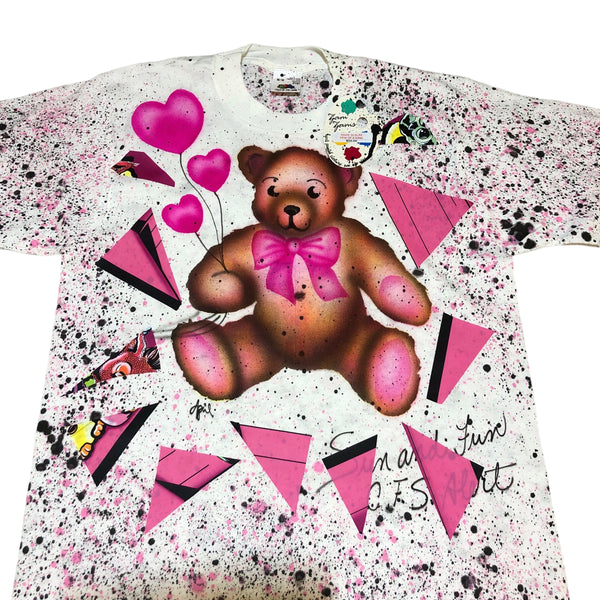 Teddy Heart Splatter T by Blim x Jam Jams