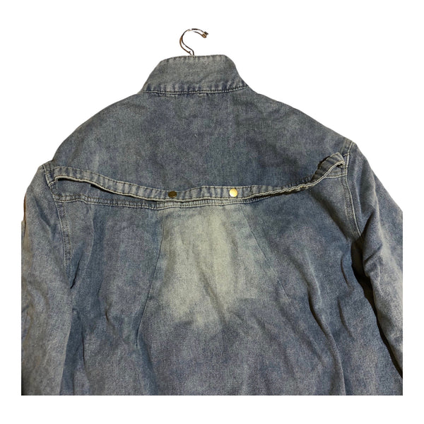 Distressed Denim Jacket