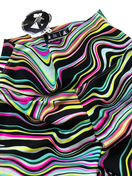 Blim Neon Printed Booty Shorts