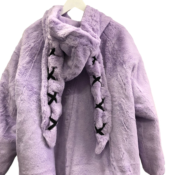 Lavender Bunny Faux Fur Jacket