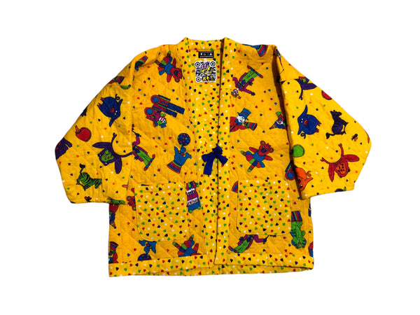 Handmade OOAK Clowncore Hapi Coat