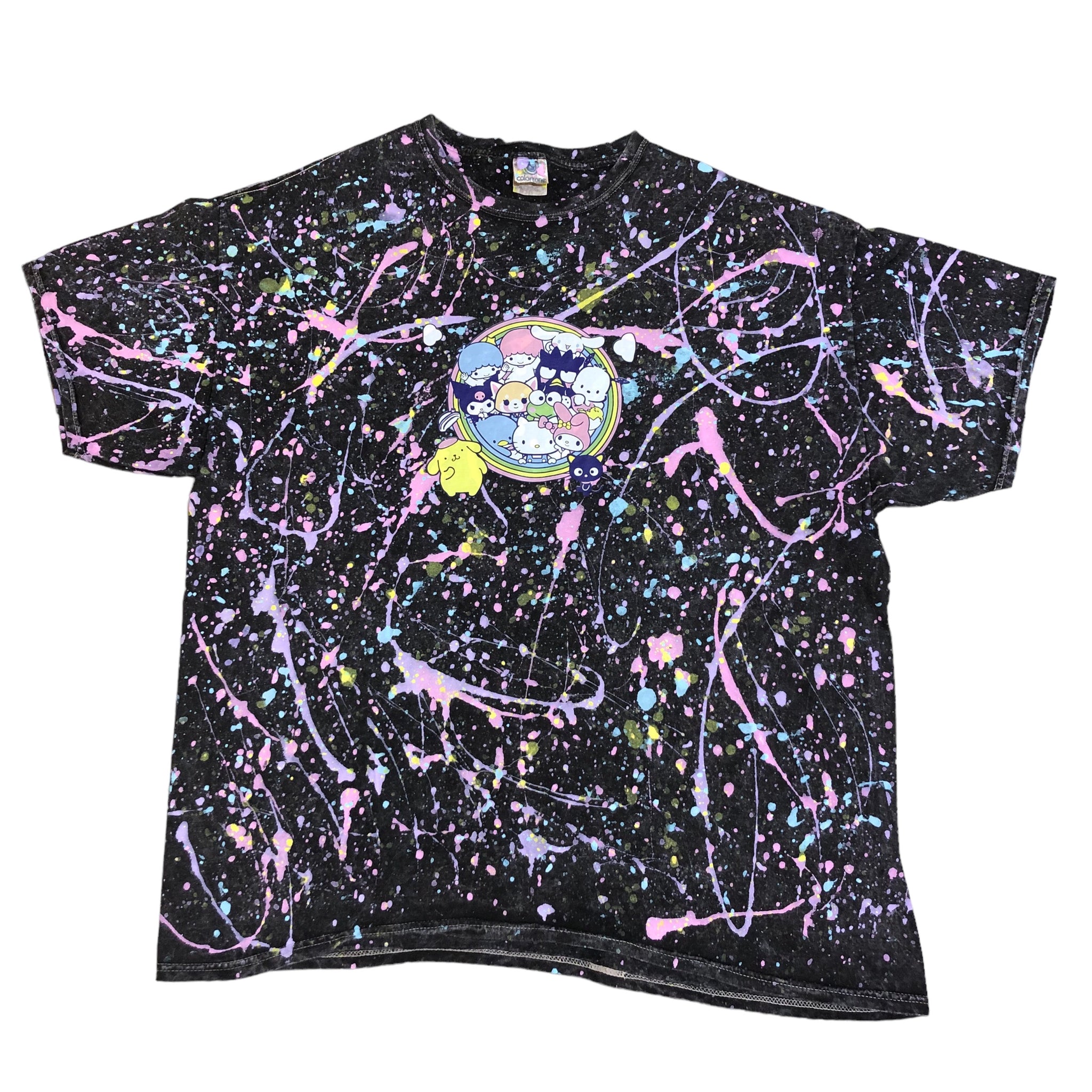 Hand Splattered One of a Kind Sanrio Crewneck T by Blim