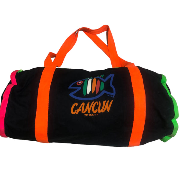 Vintage Neon Duffle Bag