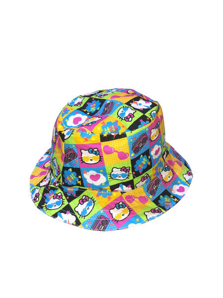 Custom Hello Kitty Bucket Hat by Candelicious