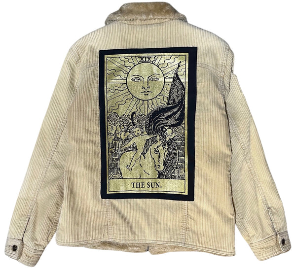 Sun Tarot Sherpa Corderoy Jacket by Tooth and Claw x Blim