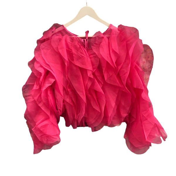 Festive Neon Pink Crinoline Top