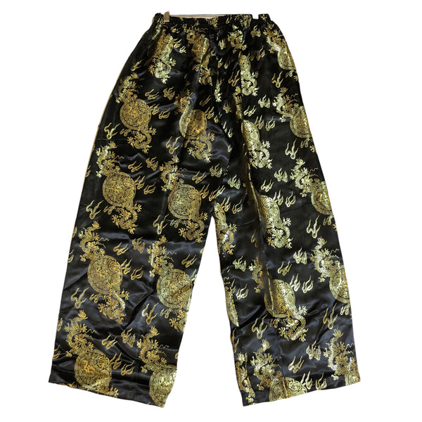 Gold Black Dragon Pant