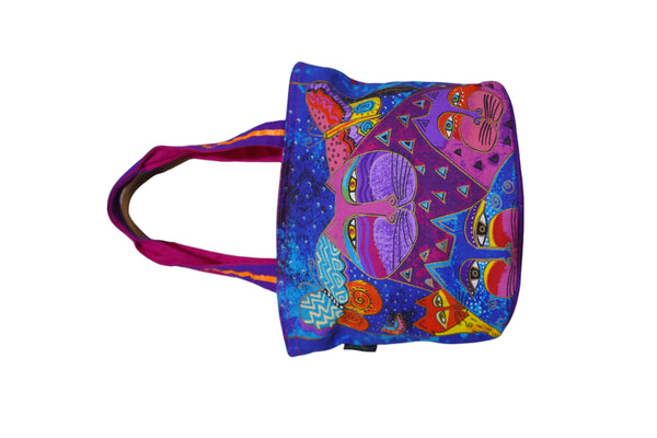 Vintage  Laurel Burch tote bag