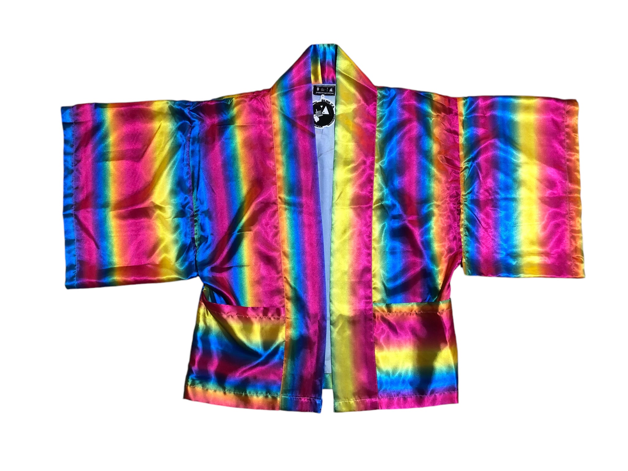 Few of a Kind Handmade Rainbow Shimmer Haori by Blim
