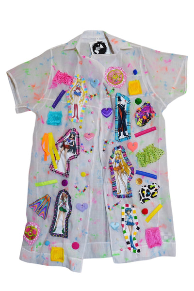 Hand Upcycled dress by Zealot