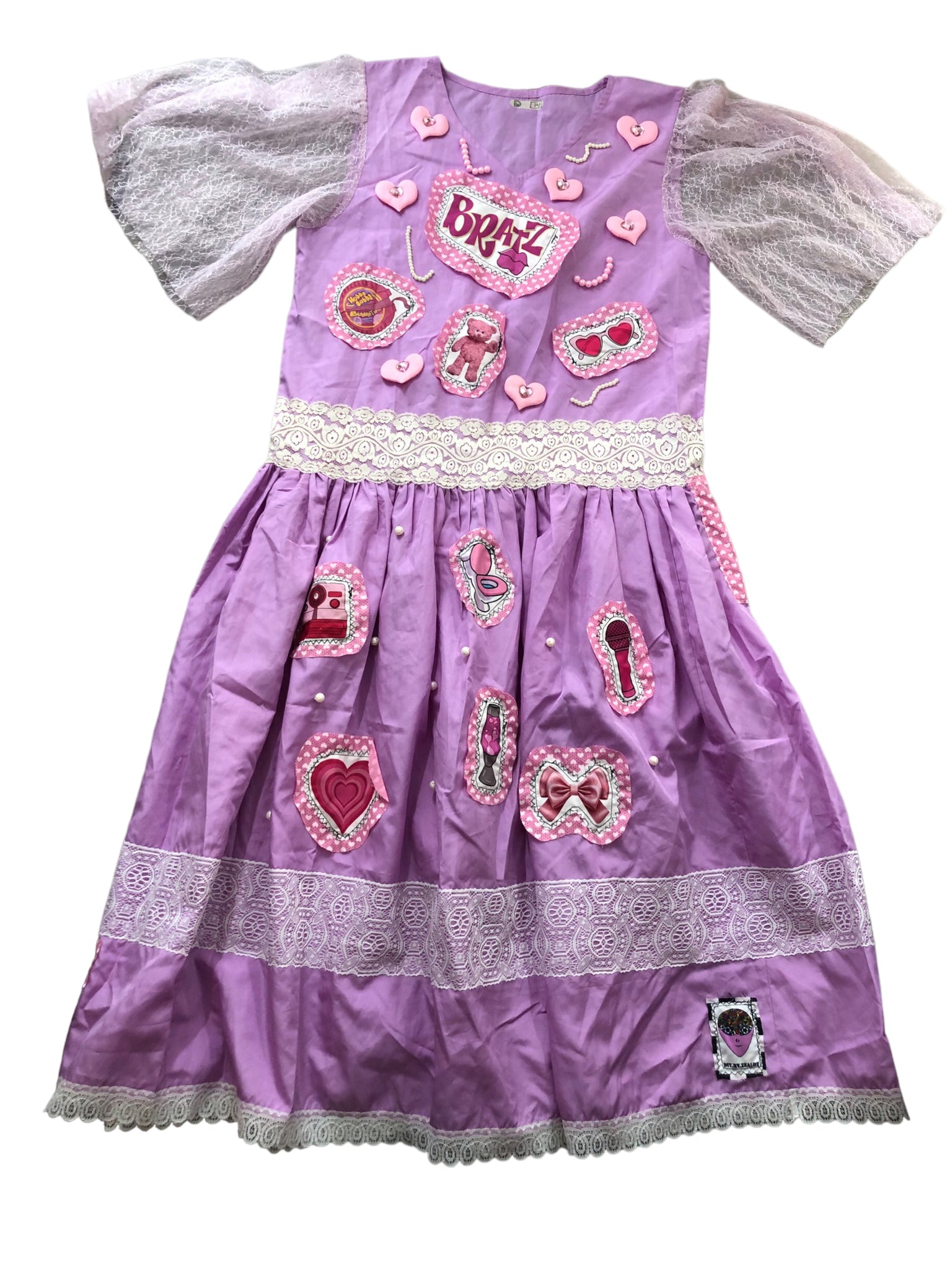 Hand Embellished Bratz  Dress by Zealot