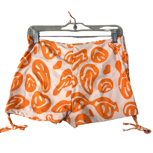 Tangerine Smiley Bikini Set