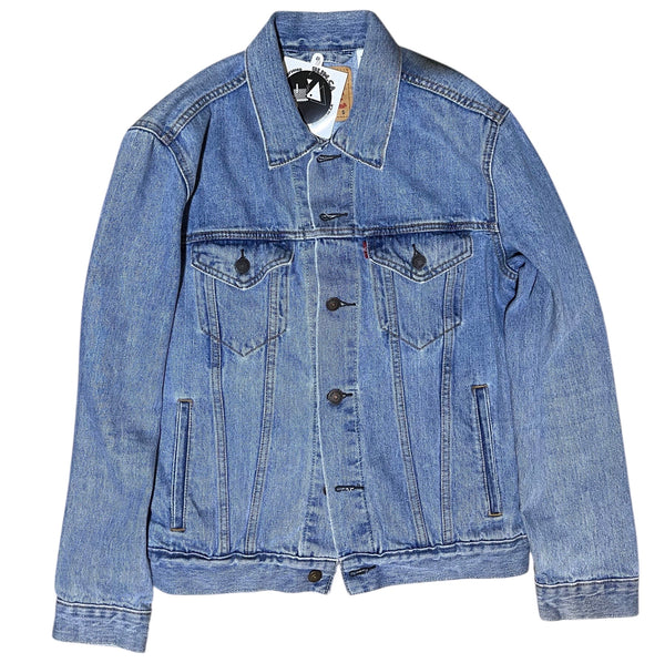 Vintage Elephant Patch Embellished Denim Jacket